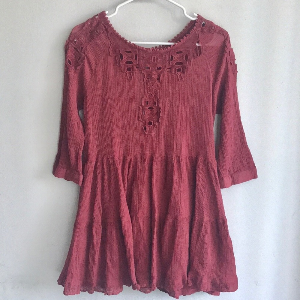 Free People boho Gauzy dress!